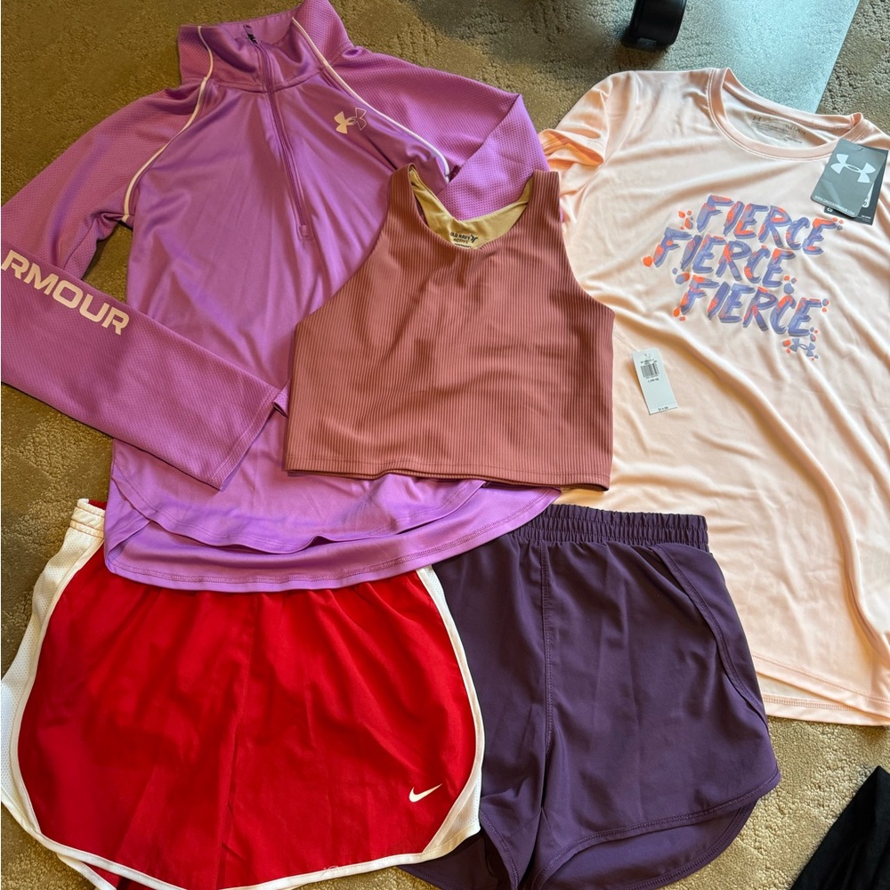 5 piece GIRLS lot large 10/12 - some new with tags